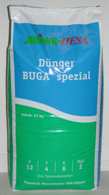 Langzeitrasendünger BUGA spezial Dünger