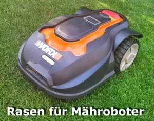 Rasen für Mähroboter