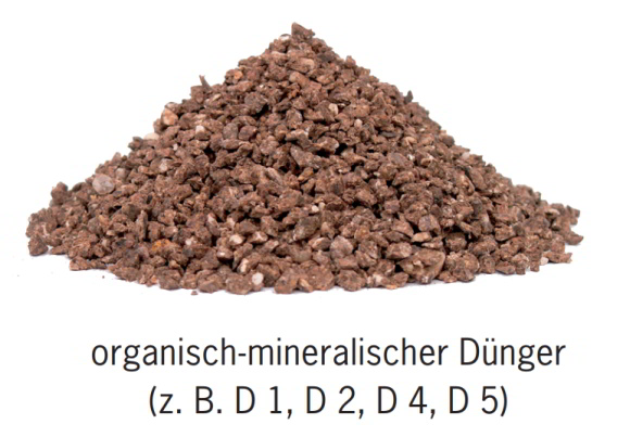 Organisch - mineralischer BUGA® spezial 12-4-8 (-3) Langzeitrasendünger Organisch - mineralischer NPK - Dünger