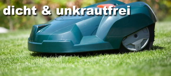 Roboterrasen - Rasenmischung für Robotermäher Roboterrasen - Rasenmischung für Robotermäher